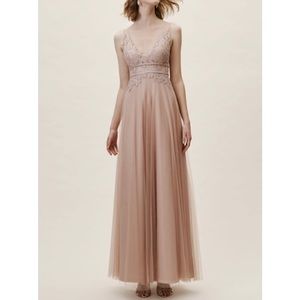 NWT BHLDN Venosa Dress in Blush